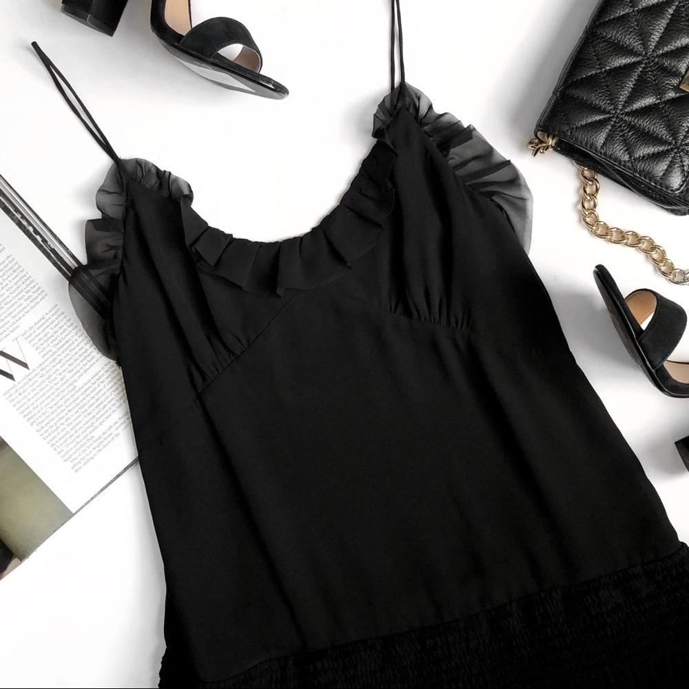All Saints Black Sanse Dress